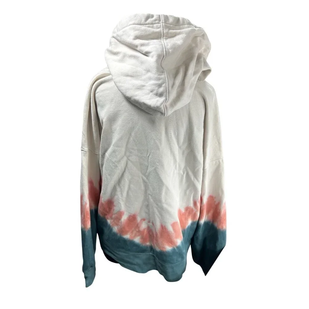Alpine Design Tie-Dye Hoodie L Soft Cotton Blend Pullover Hooded Sweatshirt Mult - Picture 3 of 11